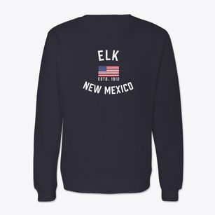 Elk New Mexico Patriot Crewneck Sweatshirt