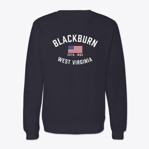 Blackburn West Virginia Patriot Crewneck Sweatshirt