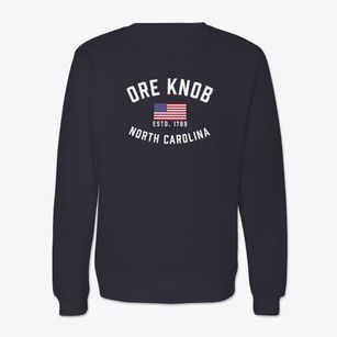Ore Knob North Carolina Patriot Crewneck Sweatshirt