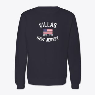 Villas New Jersey Patriot Crewneck Sweatshirt