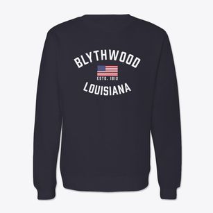 Blythwood Louisiana Patriot Crewneck Sweatshirt