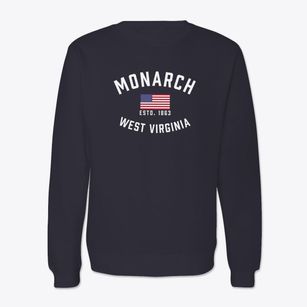 Monarch West Virginia Patriot Crewneck Sweatshirt