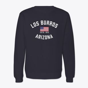 Los Burros Arizona Patriot Crewneck Sweatshirt