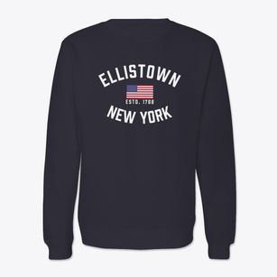 Ellistown New York Patriot Crewneck Sweatshirt