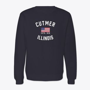 Cutmer Illinois Patriot Crewneck Sweatshirt
