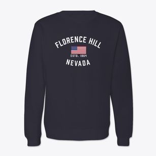 Florence Hill Nevada Patriot Crewneck Sweatshirt