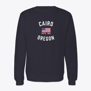 Cairo Oregon Patriot Crewneck Sweatshirt
