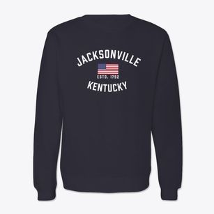 Jacksonville Kentucky Patriot Crewneck Sweatshirt