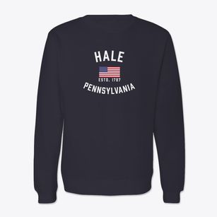 Hale Pennsylvania Patriot Crewneck Sweatshirt