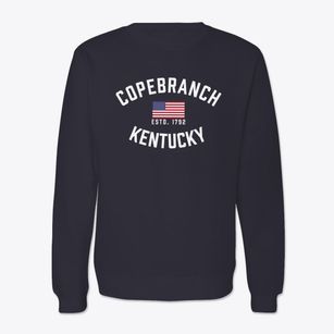 Copebranch Kentucky Patriot Crewneck Sweatshirt