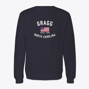 Gragg North Carolina Patriot Crewneck Sweatshirt