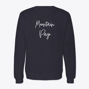 Mountain Page North Carolina Freestyle Crewneck Sweatshirt