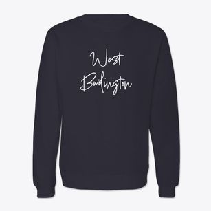 West Burlington New York Freestyle Crewneck Sweatshirt
