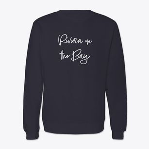 Riviera On The Bay New Jersey Freestyle Crewneck Sweatshirt