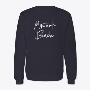 Montauk Beach New York Freestyle Crewneck Sweatshirt