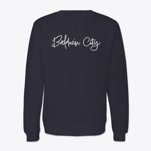 Baldwin City Kansas Freestyle Crewneck Sweatshirt