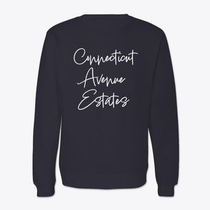 Connecticut Avenue Estates Maryland Freestyle Crewneck Sweatshirt
