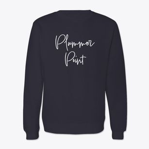 Plummer Point Wisconsin Freestyle Crewneck Sweatshirt