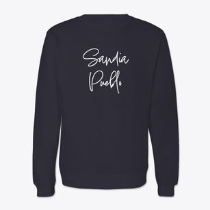 Sandia Pueblo New Mexico Freestyle Crewneck Sweatshirt