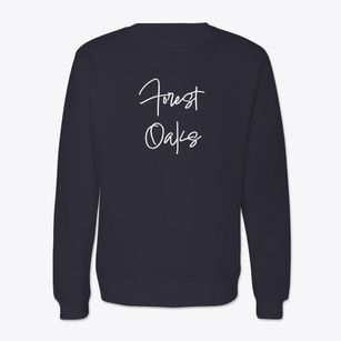 Forest Oaks North Carolina Freestyle Crewneck Sweatshirt