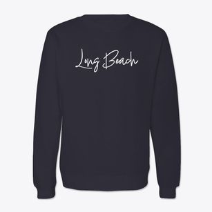 Long Beach Mississippi Freestyle Crewneck Sweatshirt