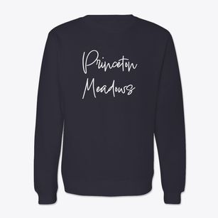 Princeton Meadows New Jersey Freestyle Crewneck Sweatshirt