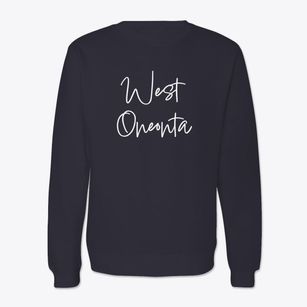 West Oneonta New York Freestyle Crewneck Sweatshirt