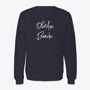 Oberlin Beach Ohio Freestyle Crewneck Sweatshirt
