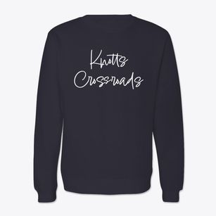 Knotts Crossroads North Carolina Freestyle Crewneck Sweatshirt