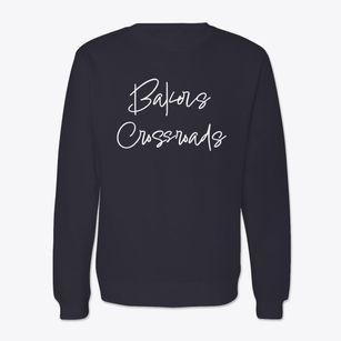 Bakers Crossroads North Carolina Freestyle Crewneck Sweatshirt