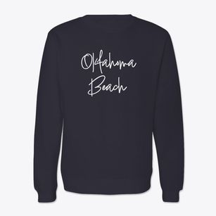 Oklahoma Beach New York Freestyle Crewneck Sweatshirt