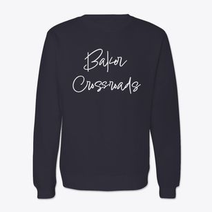 Baker Crossroads North Carolina Freestyle Crewneck Sweatshirt