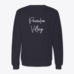 Pewaukee Village Wisconsin Freestyle Crewneck Sweatshirt
