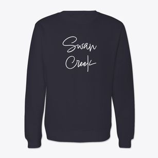 Swan Creek Michigan Freestyle Crewneck Sweatshirt