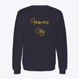 Farmers City Missouri Freestyle Crewneck Sweatshirt
