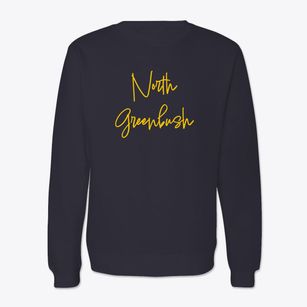 North Greenbush New York Freestyle Crewneck Sweatshirt
