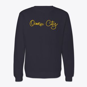Ocean City New Jersey Freestyle Crewneck Sweatshirt