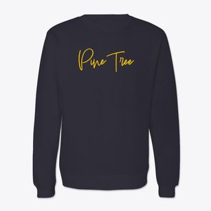 Pine Tree North Carolina Freestyle Crewneck Sweatshirt