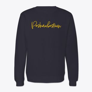 Peshawbestown Michigan Freestyle Crewneck Sweatshirt