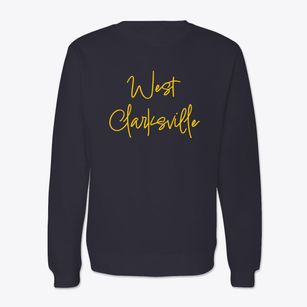 West Clarksville New York Freestyle Crewneck Sweatshirt