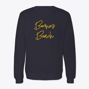 Bournes Beach New York Freestyle Crewneck Sweatshirt