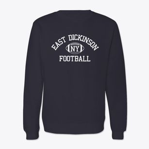 East Dickinson New York Football Crewneck Sweatshirt