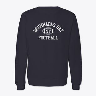 Bernhards Bay New York Football Crewneck Sweatshirt