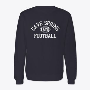 Cave Spring Missouri Football Crewneck Sweatshirt