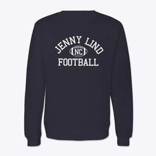 Jenny Lind North Carolina Football Crewneck Sweatshirt