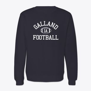 Galland Iowa Football Crewneck Sweatshirt