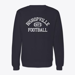 Bishopville New York Football Crewneck Sweatshirt