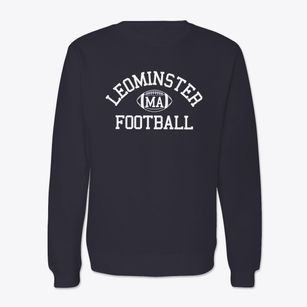 Leominster Massachusetts Football Crewneck Sweatshirt