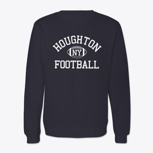 Houghton New York Football Crewneck Sweatshirt