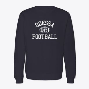 Odessa New York Football Crewneck Sweatshirt